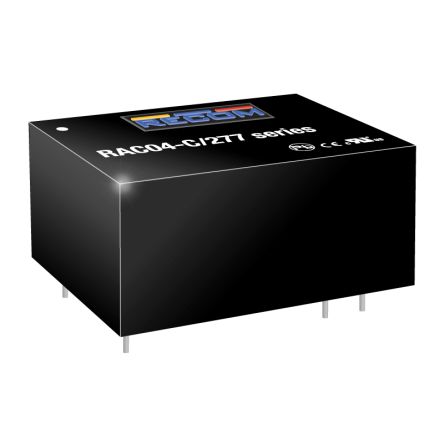 Recom AC/DC-Wandler 305 V Ac ±5 V Dc THT, Standardausführung 7-Pin 36.7 X 27.2 X 17.1mm / ±400mA