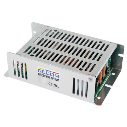 Recom Convertidor Ac-dc RACM550-48SG/ENC, Encapsulado De 5 X 3, 11.46A