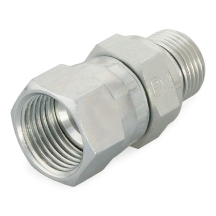 Parker Racor Hidráulico,, 16F642EDMXS, Connector A BSPP 1 Macho, Connector B UNF 1 5/16-12 Hembra