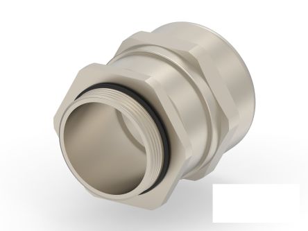 Entrelec 1SNG Series Brass Brass, CR, NBR Cable Gland, M40 Thread, 22mm Min, 32mm Max, IP66, IP68