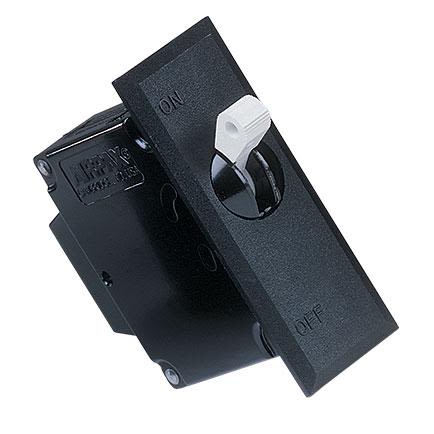 Sensata / Airpax Airpax Thermal Circuit Breaker - IEG6 Single Pole Panel Mount, 40A Current Rating