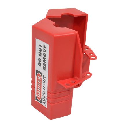 Spectrum Industrial Halter Typ Steckerschutz, 4-fach Verriegelung, Rot