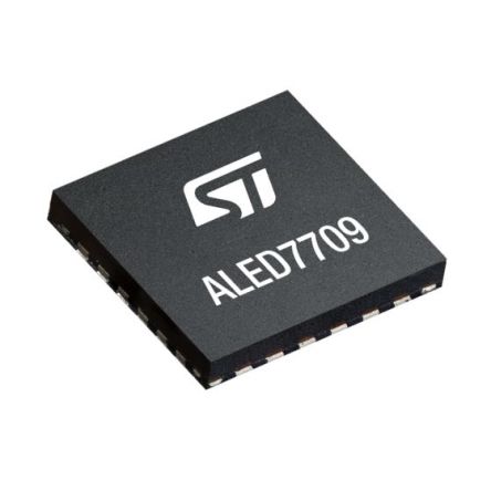 STMicroelectronics 200mA LED-Treiber IC 4,5 → 42 V, 1–10 V Dimmung, QFN 24-Pin