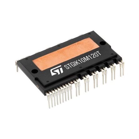 STMicroelectronics Smart Power Modul / 10 A, 1200 V 125 W, 30-Pin SDIPHP-30L P-Kanal