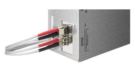 Siemens LWL-Kabel 1m Duplex Orange FSMA ST