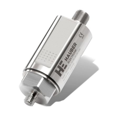Hauber-Electronik GmbH Sensor De Vibraciones HE101.00.16.01.00.00.000, Vibraciones: 16mm/s, 25 MA, -40°C → +125°C