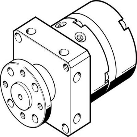 Festo Pneumatischer Drehantrieb, Drehwinkel 180°, Bohrung Ø 6mm, 8 Bar