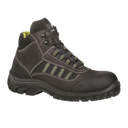 LEMAITRE SECURITE DANUBE S3 Unisex Sicherheitsstiefel Schwarz, Mit Zehen-Schutzkappe EN20345 S3, Größe 36 / UK 3