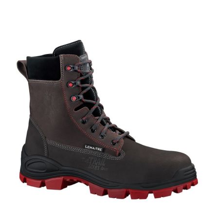 LEMAITRE SECURITE STELVIO Unisex Sicherheitsstiefel Braun, Mit Zehen-Schutzkappe EN20345 S3, Größe 36 / UK 3