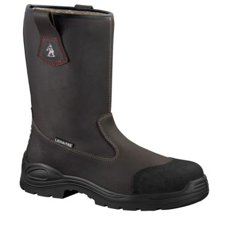 LEMAITRE SECURITE TRANSALP S3 Unisex Sicherheitsstiefel Schwarz, Mit Zehen-Schutzkappe EN20345 S3, Größe 36 / UK 3.5