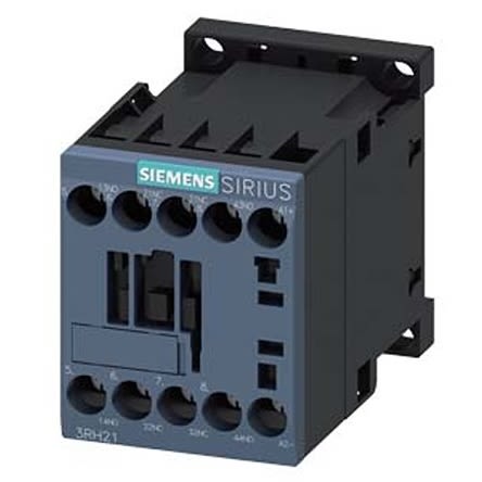 Siemens Relè Contattore, Serie 3RH2, 4 Poli, 2 NO + 2NC, 10 A, Bobina 80 V CC