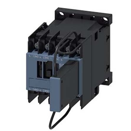 Siemens 3RH2 Series Contactor Relay, 24 V Dc Coil, 4-Pole, 10 A, 2NO + 1NC, 690 V Ac