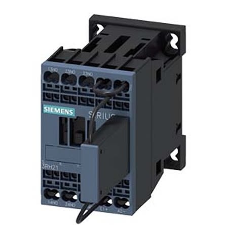 Siemens SIRIUS 3RH2 Hilfsschütz / 110 V DC Spule, 3 -polig 3 NO (Schließer), 690 V AC / 10 A