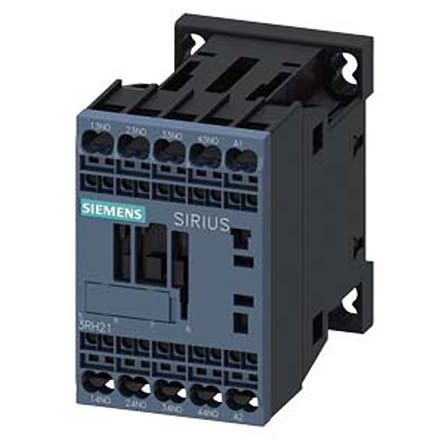 Siemens SIRIUS 3RH2 Hilfsschütz / 48 V AC Spule, 4 -polig 4 NO (Schließer), 690 V AC / 10 A