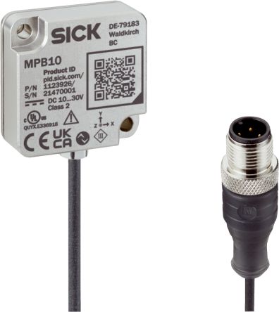 Sick Production Monitoring System MPB10 Vibration Monitoring, Vibration Alaysis, Contact Temperature & Shock IO-LINK ±