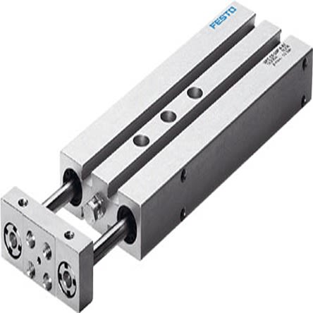 Festo DPZ 32682 Pneumatik-Führungszylinder Doppeltwirkend Mit Kugellager, Bohrung Ø 10mm / Hub 25mm