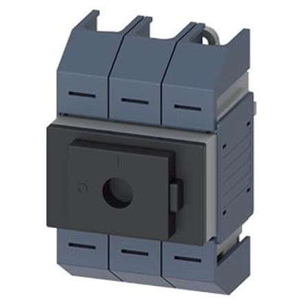 Siemens 3 Pole DIN Rail Switch Disconnector - 125A Maximum Current, 22kW Power Rating, IP10