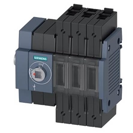 Siemens Interruptor Seccionador, 3, Corriente 32A, Potencia 18.5kW, IP20