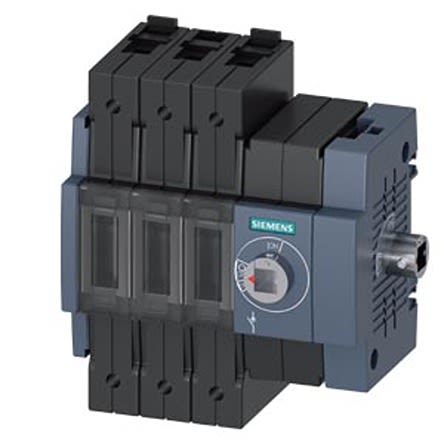 Siemens Interruptor Seccionador, 3, Corriente 32A, Potencia 18.5kW, IP20
