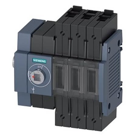 Siemens Trennschalter 3-polig 63A DIN-Schiene IP 20 37kW