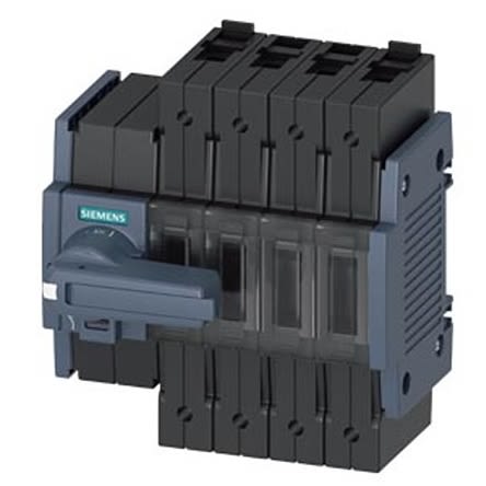 Siemens Interruptor Seccionador, 4, Corriente 80A, Potencia 55kW, IP20