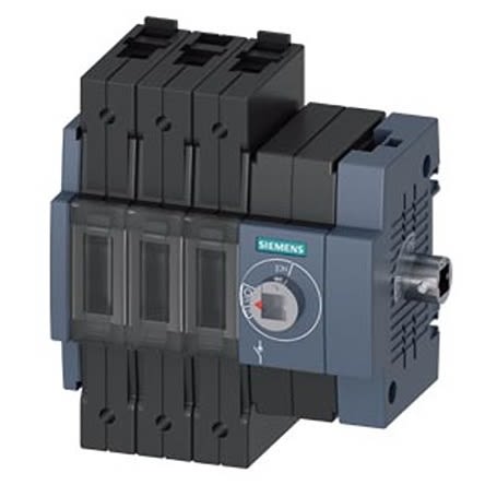 Siemens Trennschalter 3-polig 100A DIN-Schiene IP 20 55kW