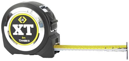 CK T3448M 8m Tape Measure, Metric & Imperial