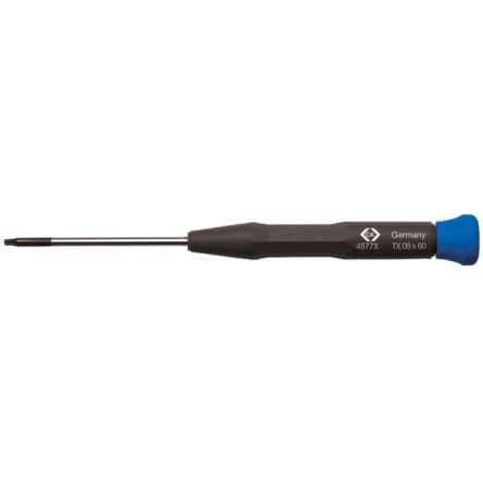 CK T4877X 07 TX07 TORX® Standard-Schraubendreher, 147 Mm / Klinge 50 Mm