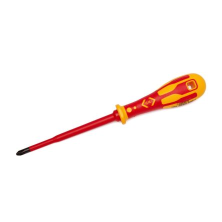 CK Phillips Screwdriver, PH2 Tip, 125 Mm Blade, VDE/1000V, 232 Mm Overall