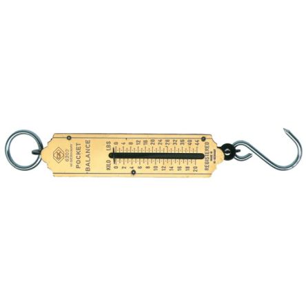CK Spring Balance, 0.5 Kg Resolution No, Metric Scale, 40kg Weight Capacity