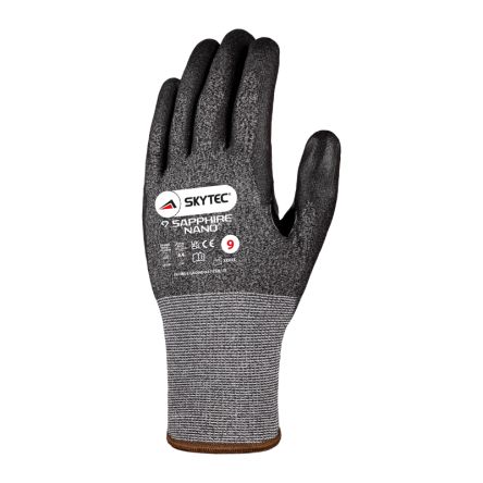 Skytec Guanti Da Lavoro, Tg. 8, M, In Nylon, Col. Nero