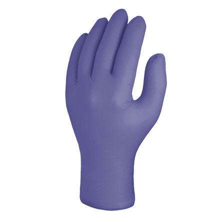 Skytec Gants Jetables Nitrile TX324 Non Poudrés, Taille 8, M X 100 Gants