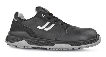 Jallatte J-energy Unisex Black Toe Capped Low Safety Shoes, UK 2, EU 35