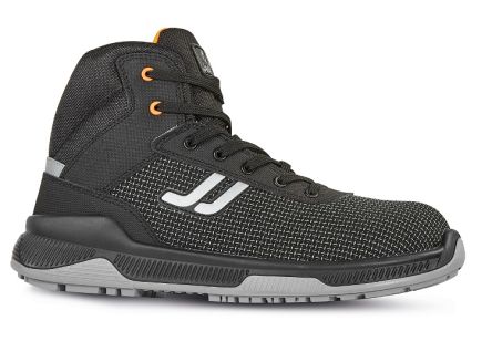 Jallatte J-energy Unisex Sicherheitshalbschuhe Schwarz, Mit Zehen-Schutzkappe, ESD-sicher, Größe 36 / UK 3