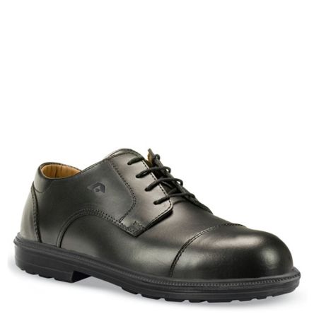 AIMONT CAPITOLE 7RE09 Mens Black Stainless Steel Toe Capped Safety Shoes, UK 10.5, EU 45