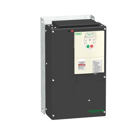 Schneider Electric Variable Speed Drive, 22 KW, 3 Phase, 240 V, 66.4 A, ATV212 Series