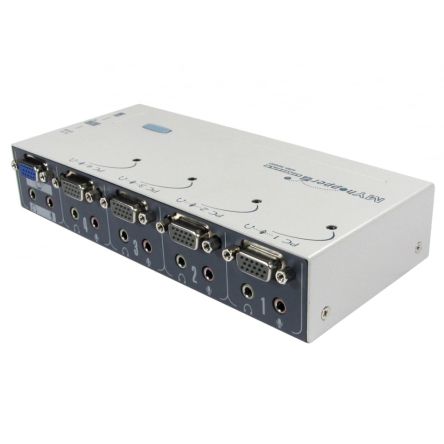 Rextron Commutateur KVM USB SVGA, VGA 4 Ports