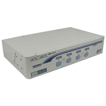 Rextron Switch KVM KVM-668 Porte = 4 PS/2 4 SVGA