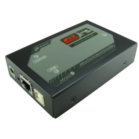 Rextron KVM-Extender Typ HDMI 1 Anschlüsse USB 1 Displays CAT 5