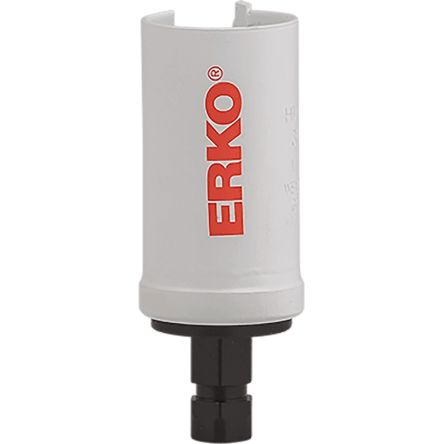 ERKO Sierra De Corona, Carburo, Diámetro 60mm, Profundidad 60mm, Husillo Incluido