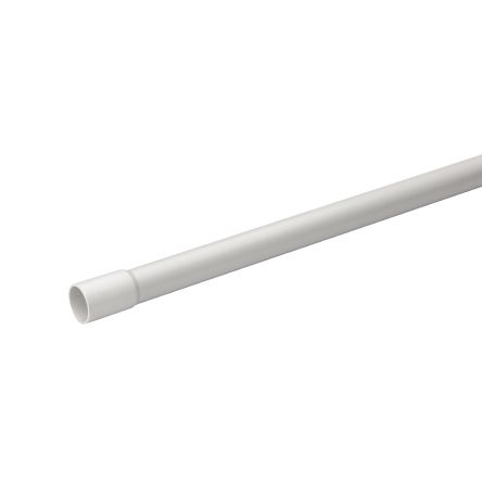 Schneider Electric Rigid Conduit, 21.4mm Nominal Diameter, PVC, White