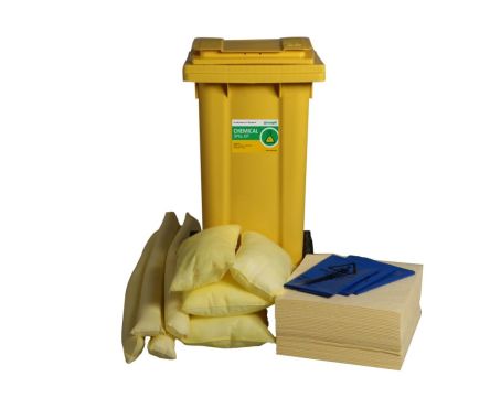 Ecospill Ltd Chemical Spill Response Kits Bindemittel-Kit, Aufnahme Bis 120 L, Einsatz In Chemie