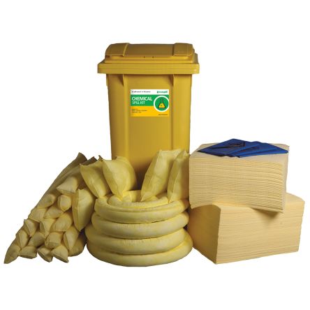 Ecospill Ltd Chemical Spill Response Kits Bindemittel-Kit, Aufnahme Bis 360 L, Einsatz In Chemie