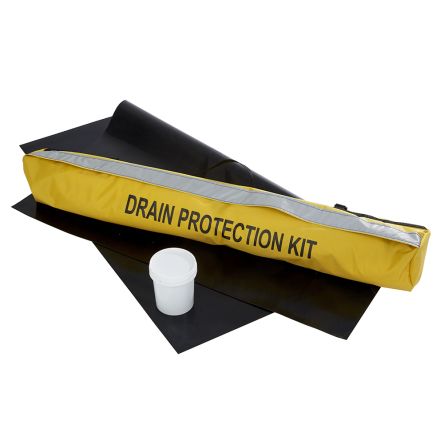 Ecospill Ltd Drain Protection Bindemittel-Kit 101 X 21 Cm, Einsatz In Fahrzeuge
