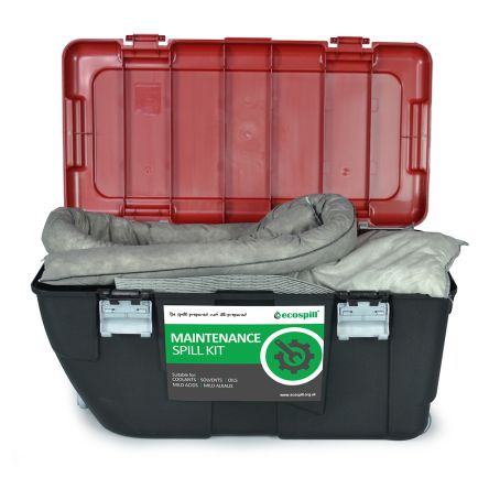 Ecospill Ltd Maintenance Spill Response Kits Bindemittel-Kit, Aufnahme Bis 60 L, Einsatz In Wartung