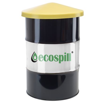 Ecospill Ltd Couvercle Du Casier Capot Jaune En Polyéthylène, à Utiliser Avec Drum, Dimensions65cm