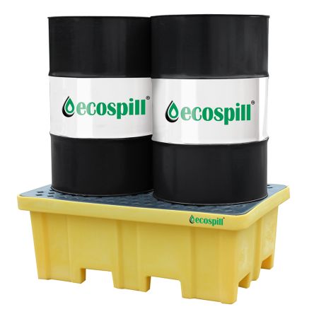 Ecospill Ltd Ecospill Auffang-Equipment Aus Polyethylen, Sorptionspalette Für 2 Fässer 230L