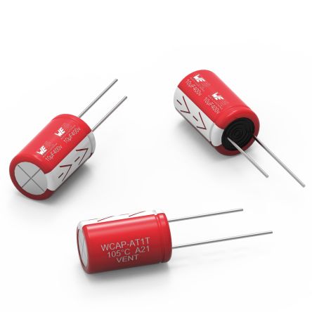 Wurth Elektronik 330μF Aluminium Electrolytic Aluminium Electrolytic Capacitor 200V Dc - 860241081001