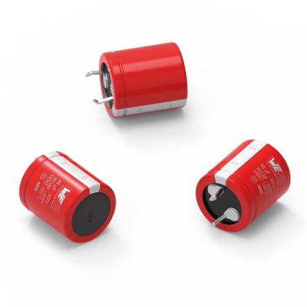 Wurth Elektronik 3300μF Aluminium Electrolytic Aluminium Electrolytic Capacitor 63V Dc, Snap-In - 861140784012