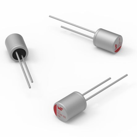 Wurth Elektronik Würth Elektronik, THT Aluminium-Polymer-Kondensator 470μF / 16V Dc